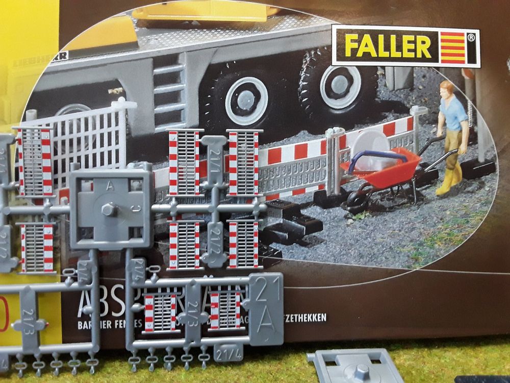 Faller 180435 _ Absperrzäune _ 1:87 (Neu (gemäss Beschreibung)) in ...