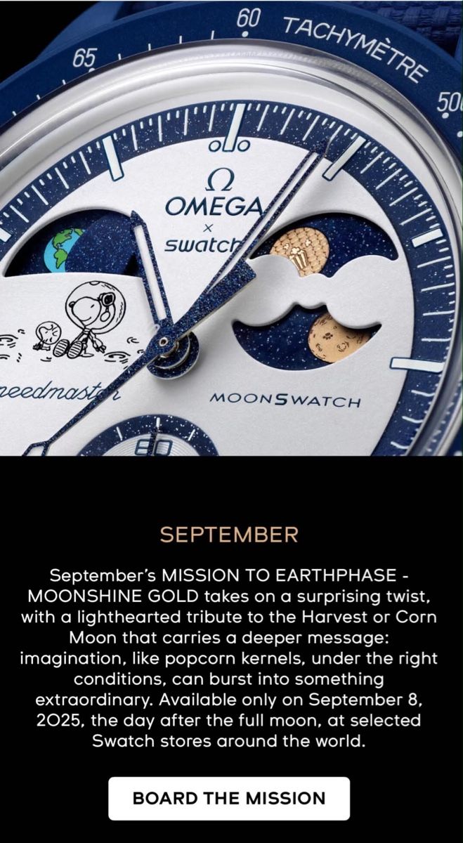 Swatch Orologi: Mission to Earthphase Moonshine Gold Swatch x Omega – Nuovo (secondo la descrizione) da Riehen venduto da nic_v5wc 1