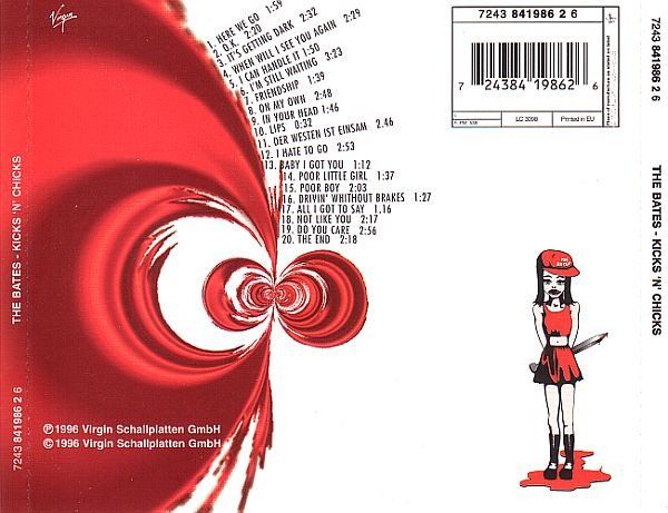 CDs: The Bates – Kicks 'N' Chicks - Vergriffen! - c – Gebraucht aus Brittnau von Zibu 1