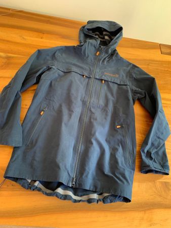 Norröna Svalbard Jacke dunkelblau , Top Zustand Grösse M