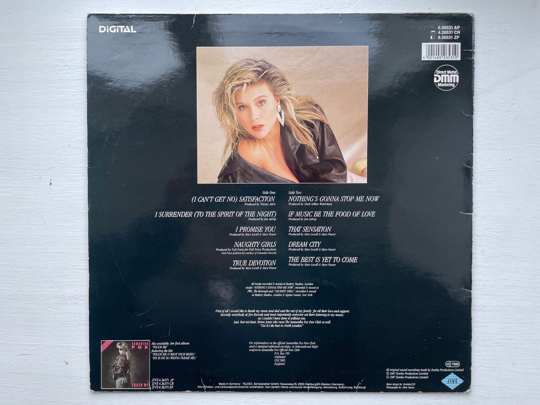 Dischi in vinile: Samantha Fox - Samantha Fox - LP, 1987 – Usato da Zürich venduto da Andy_t71 1