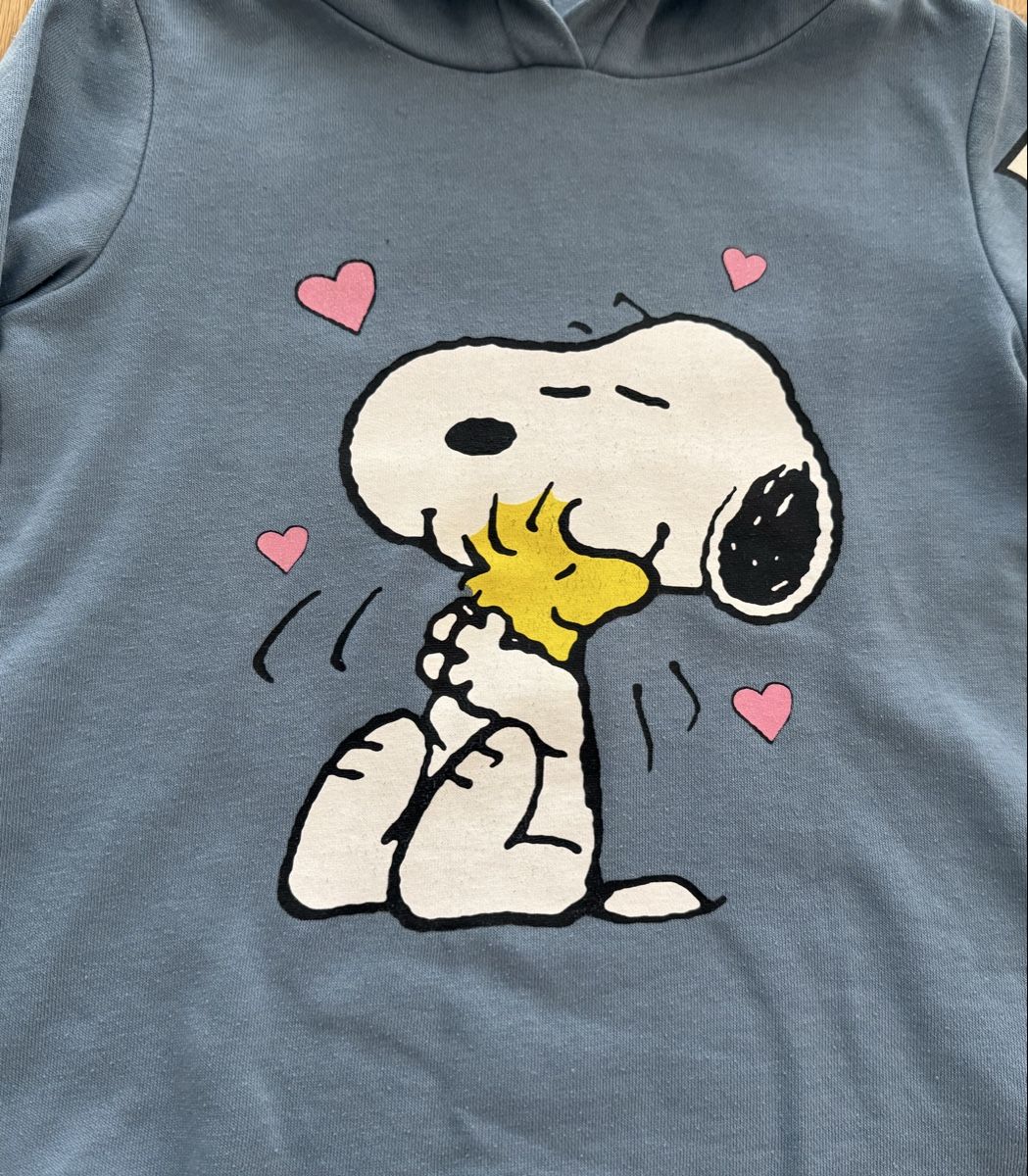 H&M Pullover & Sweatshirts: Peanuts - pull Snoopy bleu, taille 92 – Gebraucht aus Genève von valmath 1