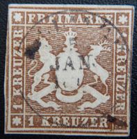Württemberg Kat. 11 gest. 1859 Kat. 110 Euro