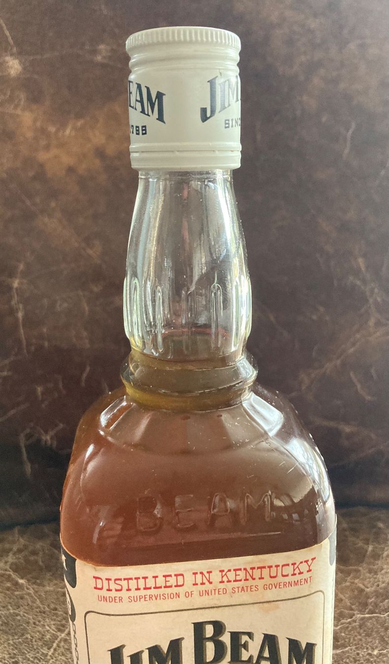 Bevande alcoliche: Whiskey Jim Beam Bourbon von ca 1985 – Nuovo (secondo la descrizione) da Roggwil BE venduto da Maui2000 3