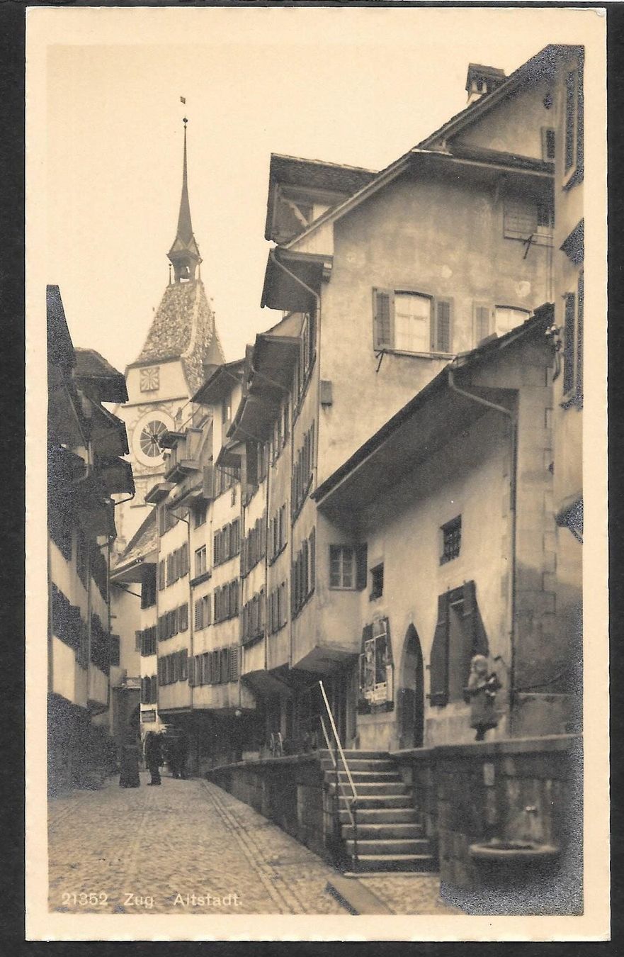 Ansichtskarten: Zug Altstadt – Gebraucht aus Olten von clotaldi