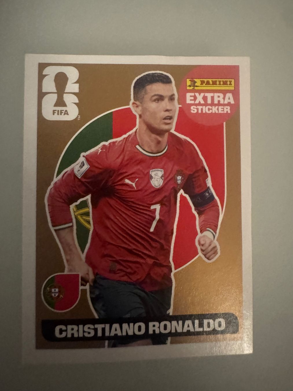 Panini Carte collezionabili: Panini Extra Sticker Cristiano Ronaldo Bronze – Nuovo e nell'imballaggio originale da Basel venduto da Derian01