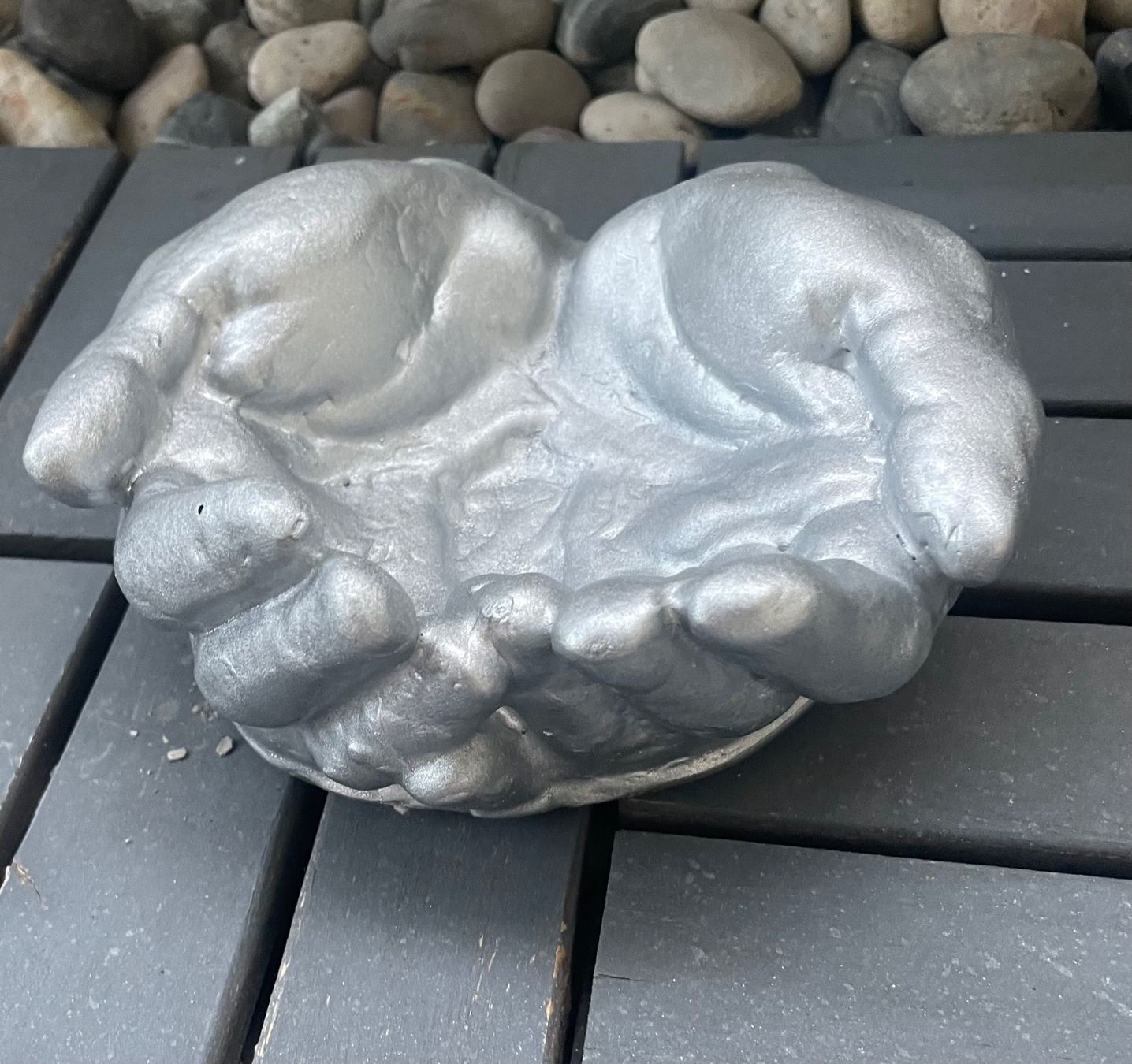 Tutte le decorazioni: Schale Handform weiss ca. 20cm Breit, neu – Nuovo e nell'imballaggio originale da Au ZH venduto da Jaggy4 2