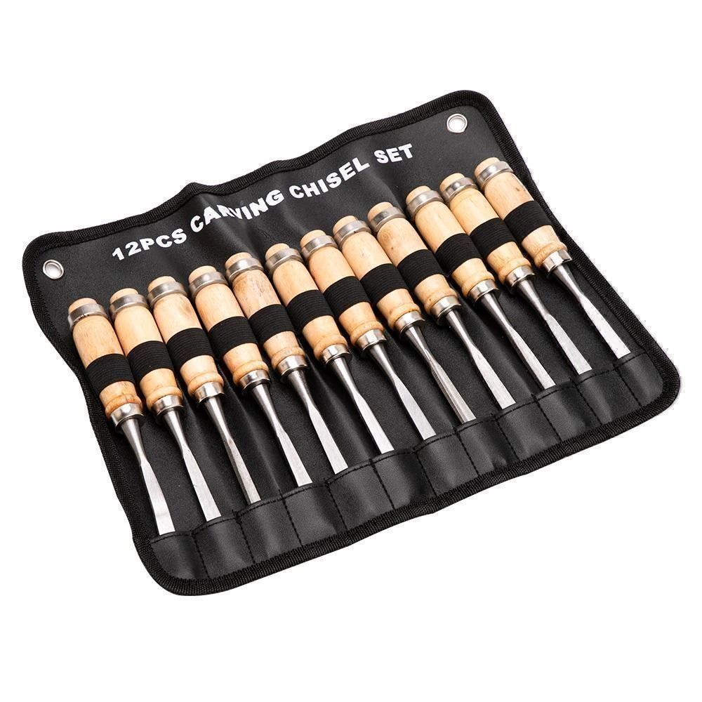 Tutti gli attrezzi: 📌 NEU Schnitzen Meisel Set 12-teilig – Nuovo e nell'imballaggio originale da Wittenbach venduto da ChinaSeidenstrasse 2