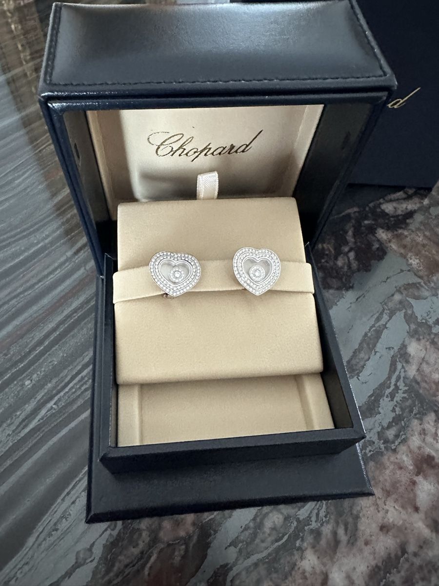 Chopard Orecchini pendenti & Orecchini a lobo: Ohrringe CHOPARD Happy Diamonds – Usato da Emmenbrücke venduto da audi1998 3