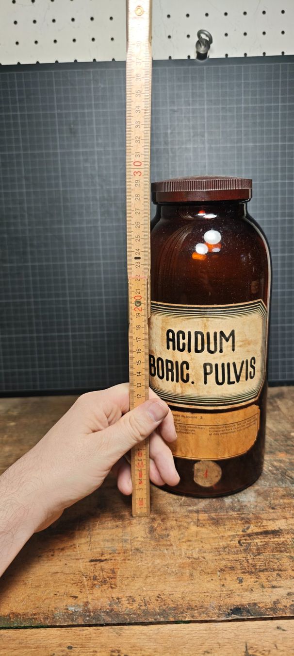 Accessori da laboratorio: Wunderschöne alte Apotkerflasche 29 cm hoch – Usato da Gelterkinden venduto da MYSTOREFORYOU4460 4