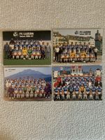 4 Mannschaftsfotos FC Luzern