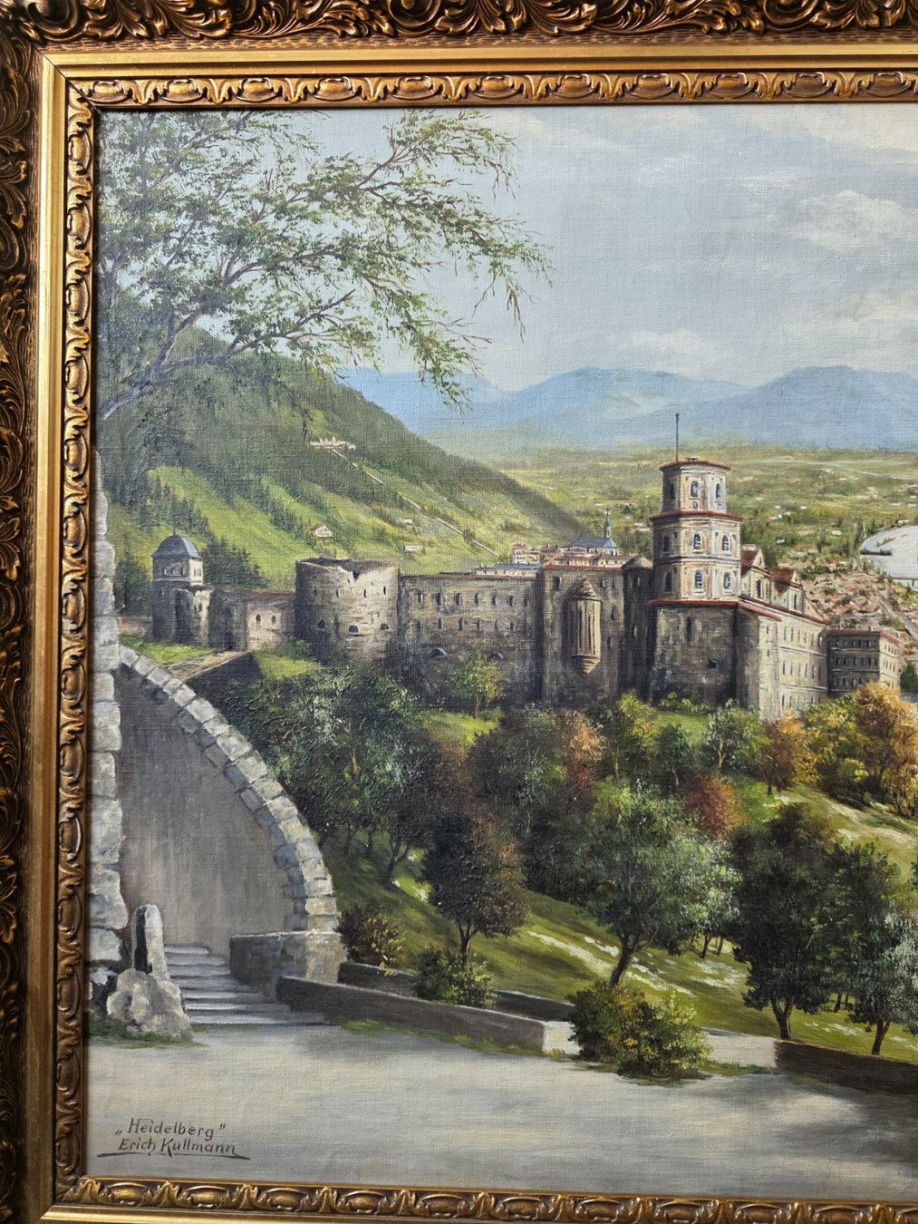 Dipinti: antikes Gemälde Heidelberg Erich Kullmann – Usato da Walterswil BE venduto da Lonitti 1