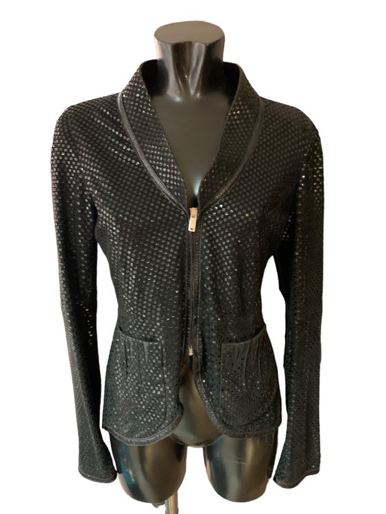 Damen Übergangsjacke Leicht - Wildleder Bomberjacke Kurz