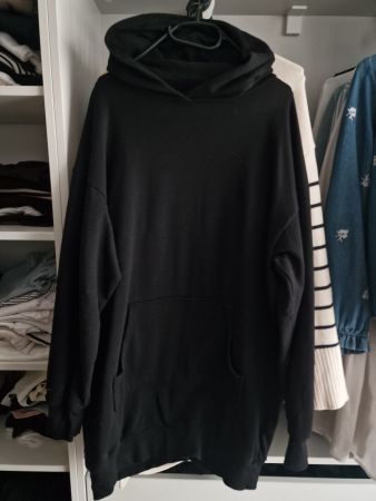 Basics Hoodie Schwarz H&M