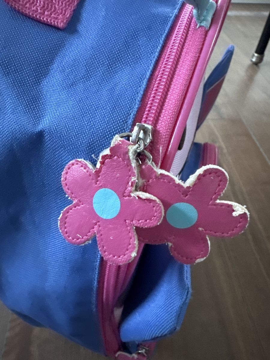 Reisekoffer: Süsser Schmetterling Rollkoffer, Kindertrolley – Gebraucht aus Meyriez von muriS 4