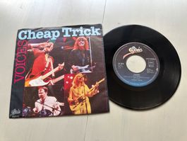 CHEAP TRICK tolle Single Voices Kult 80's Germany differnt