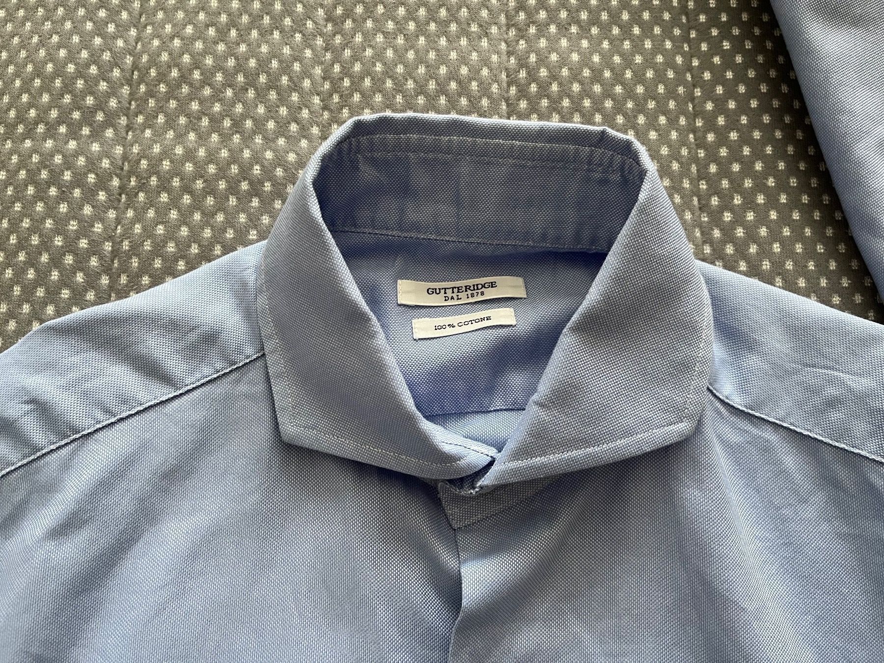 Camicie: Herren Hemd hellblau Gr. 39 – Usato da Jona venduto da Flexer02 2