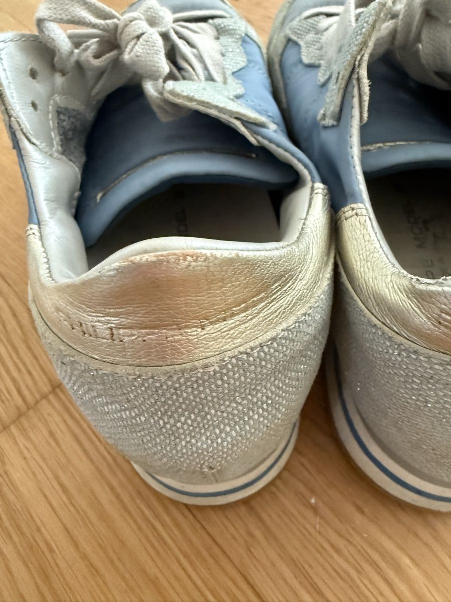 Damenschuhe: Philipp Model Sneaker Damen Grösse 38 blau silber  – Gebraucht aus Küsnacht ZH von KensingtonLV 2