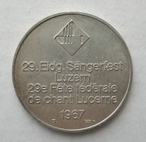 Silber-Medallie 29. Eidgenössisches Sängerfest Luzern 1967