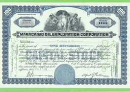 Maracaibo Oil Exploration Corp.,  1953