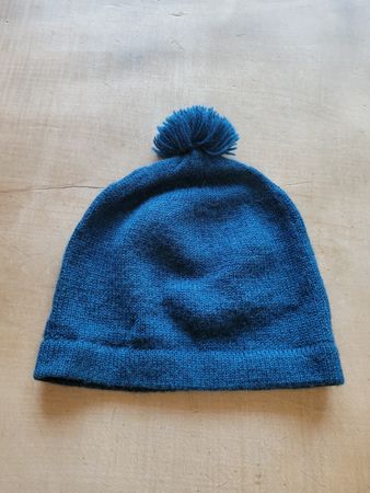 Hübsche Wollmütze, Mütze mit Bommel, von UNICA Fair Trade