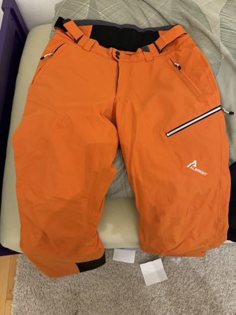 Albright Skihose Orange, Grösse L