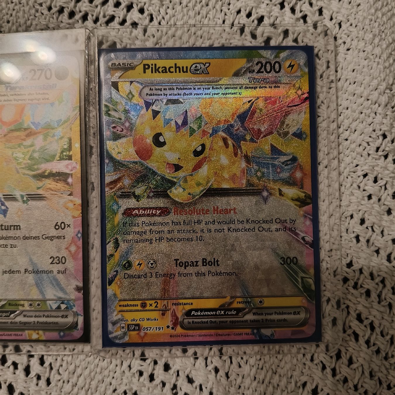 Pokémon Carte collezionabili: Pokemon EX Karten Set, Evoli, Folipurba, Pikachu – Nuovo (secondo la descrizione) da Niederweningen venduto da Swiss_fan_ 1