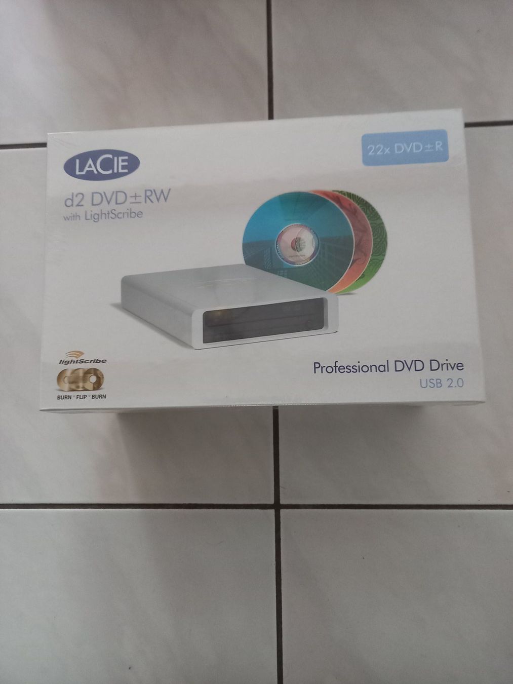 Lacie Lettore multimediale & Streamer: masterizzatore dvd nuovo – Nuovo e nell'imballaggio originale da Wohlen AG venduto da poliziotto008