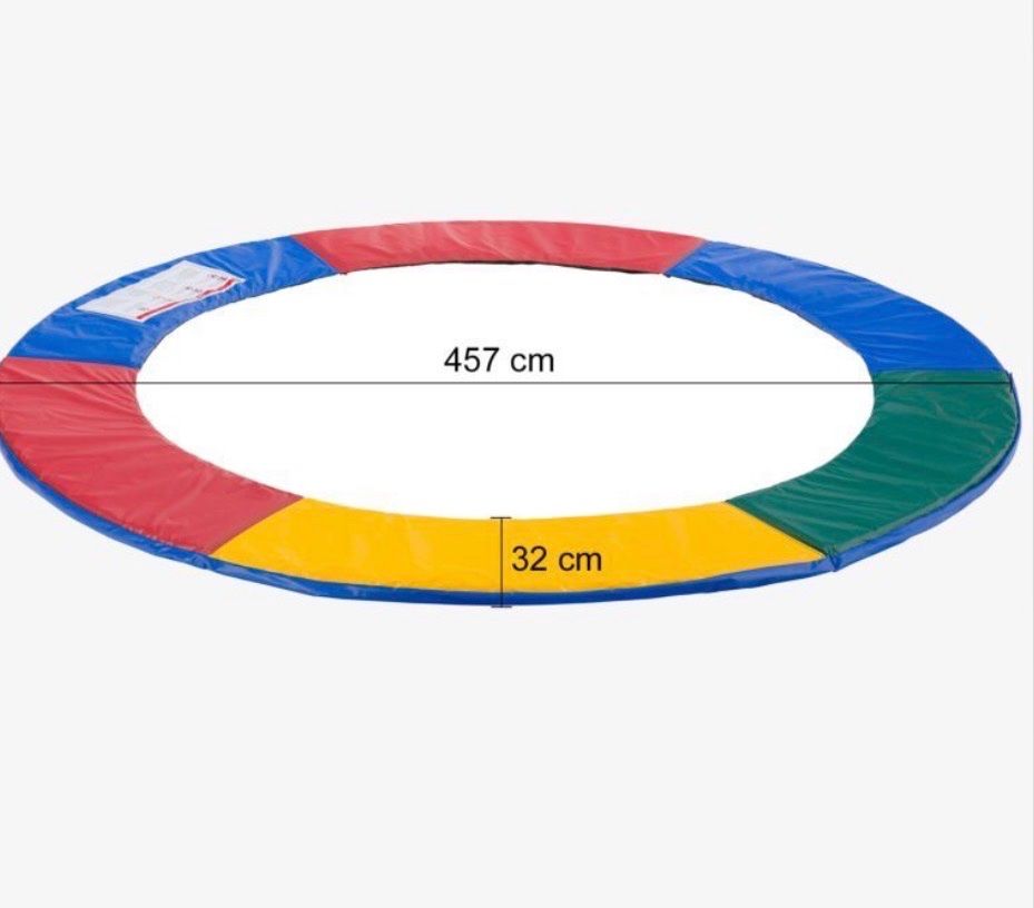 Trampolini: Trampolin Randabdeckung 457 cm – Nuovo e nell'imballaggio originale da Amriswil venduto da JaJa-Express 2