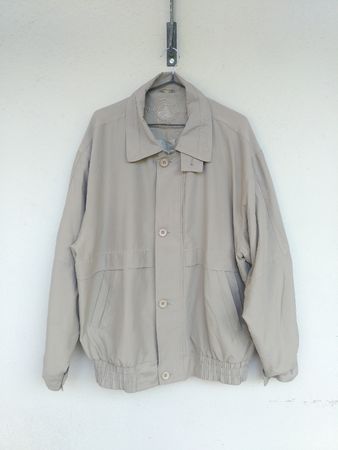 Vintage Lumber Jacke Beige L
