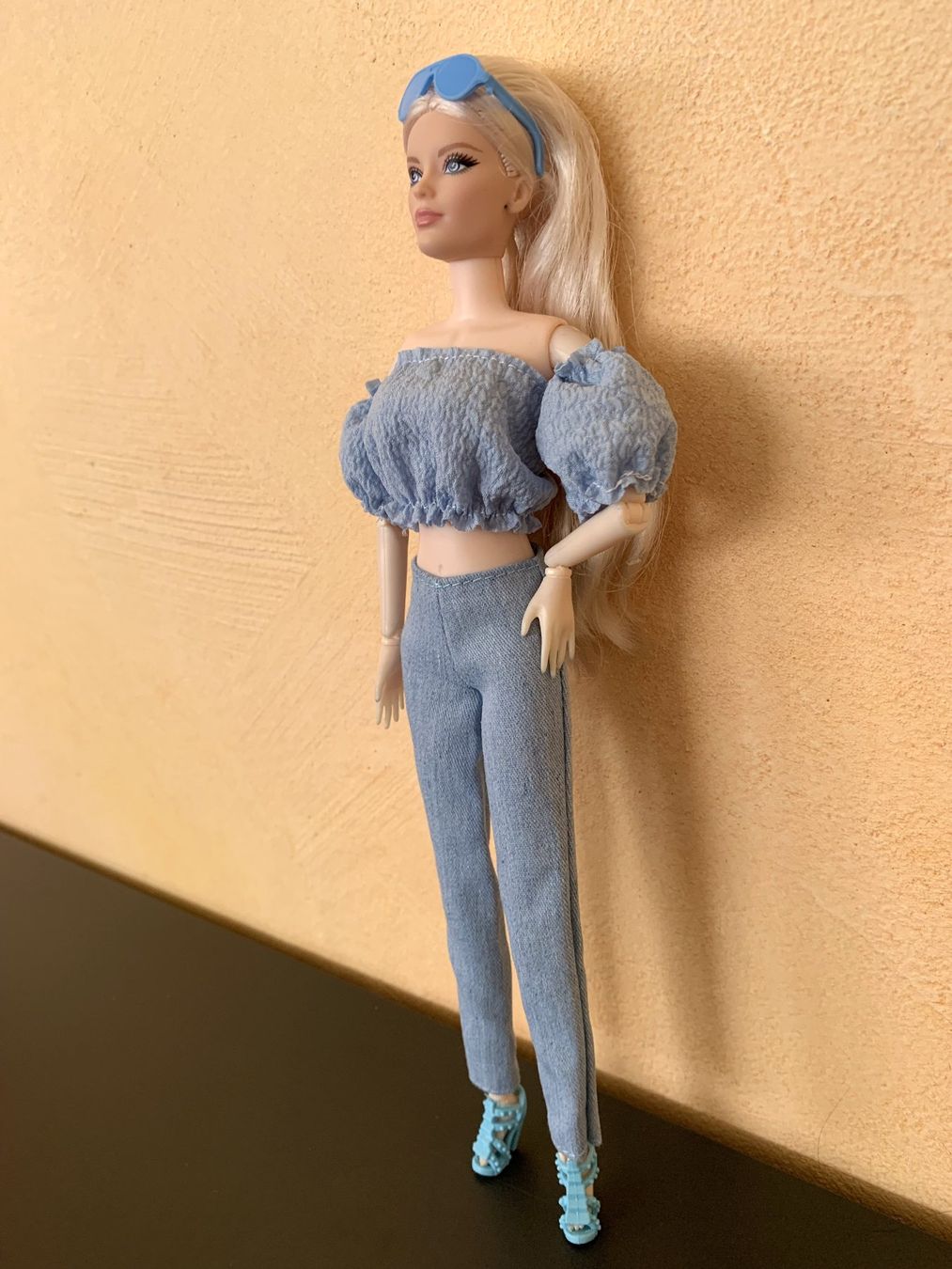 Bambole: HELLBLAUES BARBIE-OUTFIT 6-teilig  **NEU** – Nuovo (secondo la descrizione) da Starrkirch-Wil venduto da Evelyne222 4