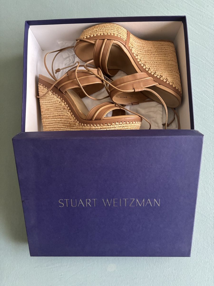 Stuart Weitzman Damenschuhe: Stuart Weitzman Wedge Heels – Neu (gemäss Beschreibung) aus Spreitenbach von captaincrunch