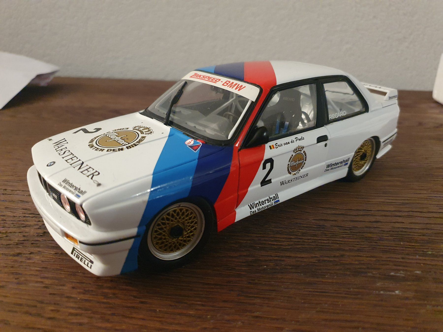 Minichamps Modellautos: BMW M3 E30 DTM 1987 Eric Van de Poele 1/18 – Gebraucht aus Chernex von Manu0128 5