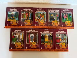 9 BÜCHER: Stefan Wolf, Tom & Locke Band 1-6 und 8-10