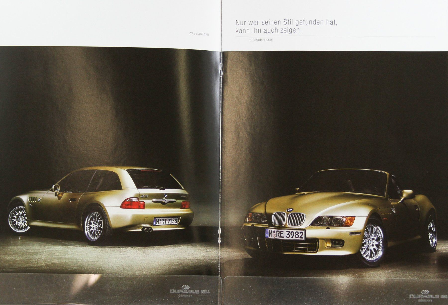 BMW Documenti: PROSPEKT | Z3 BMW-CPÉ/ROADSTER - TYP E36/7-E36/8  | AB 2000 – Usato da Unterägeri venduto da Isha04 2