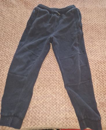 Jungen Trainerhose Gr. 134, Dunkelblau, manor