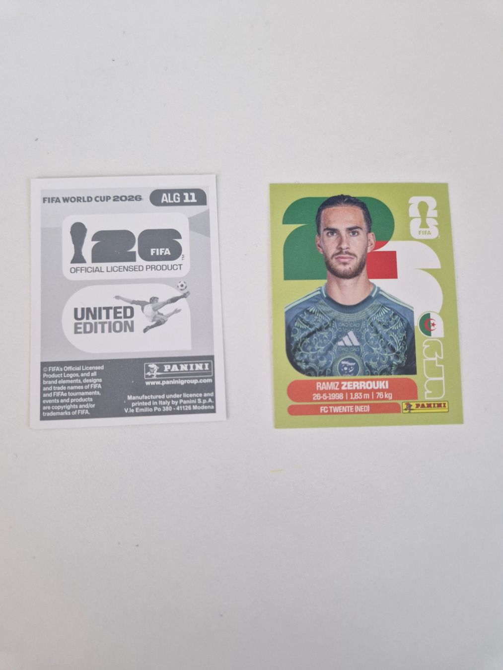 Panini Cartes à collectionner: Panini Sticker ALG11 – Neuf (Voir description) à Stüsslingen par white_angel86