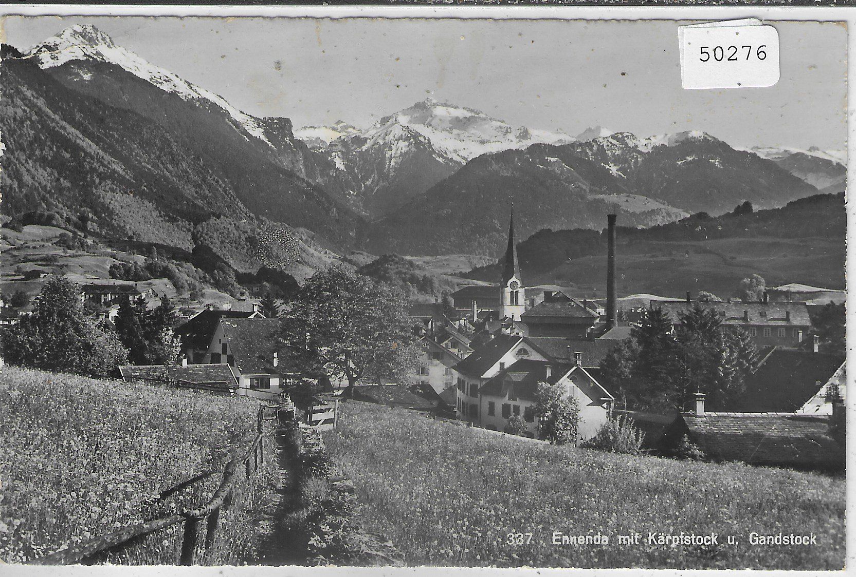 Cartoline postali: Ennenda - Generalansicht – Usato da Ettingen venduto da Kartenplanet
