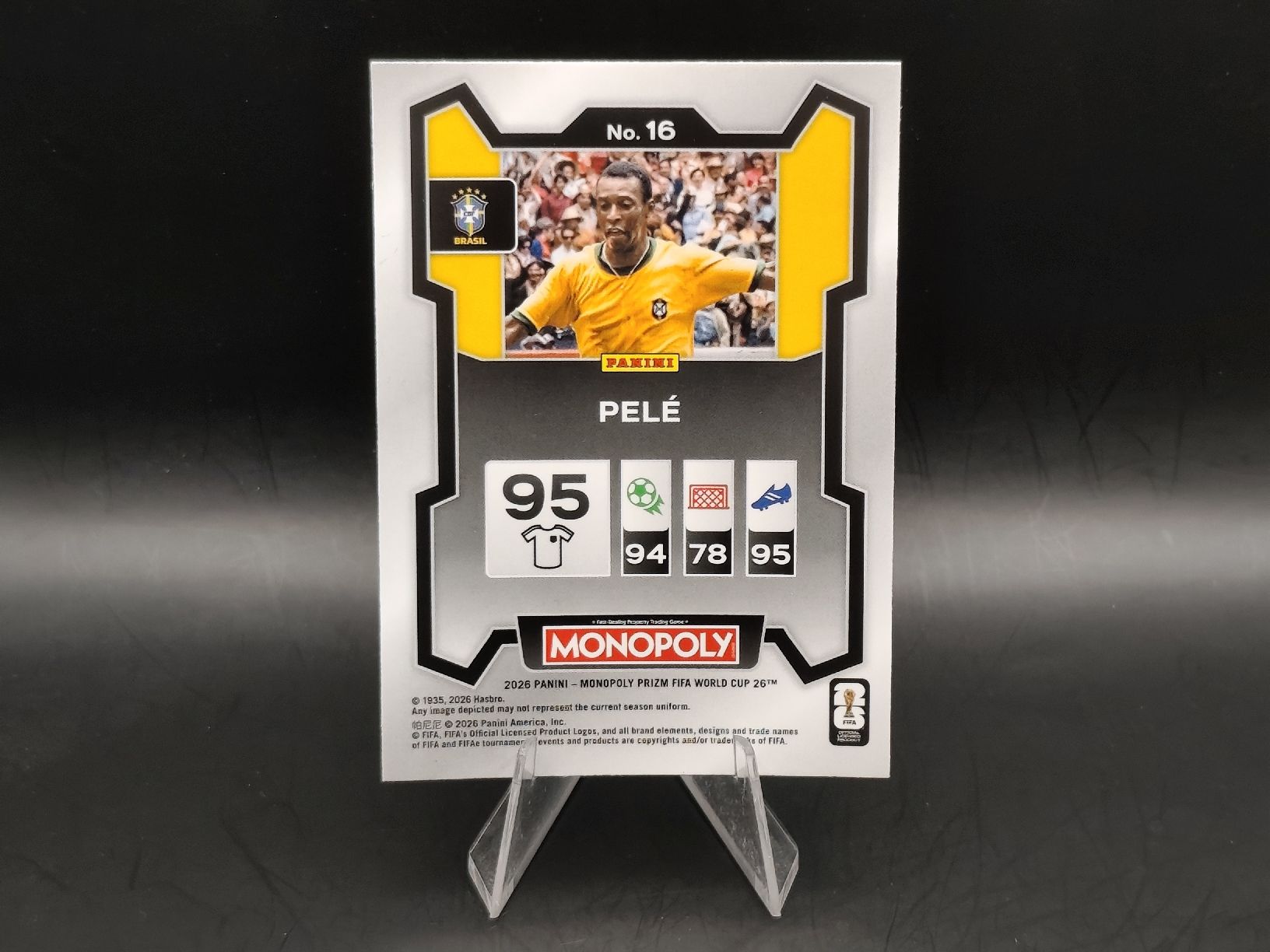Panini Sammelbilder & Trading cards: Pele - Panini Prizm Monopoly - Brasilien  – Gebraucht aus Ostermundigen von DaCards 1