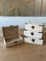 Holzschatullen / Holzkästchen Set 4 Stück NEU!!!