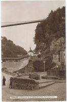 FR 88 FRIBOURG Fontaine de la Fidélité et Pont du Gottéron