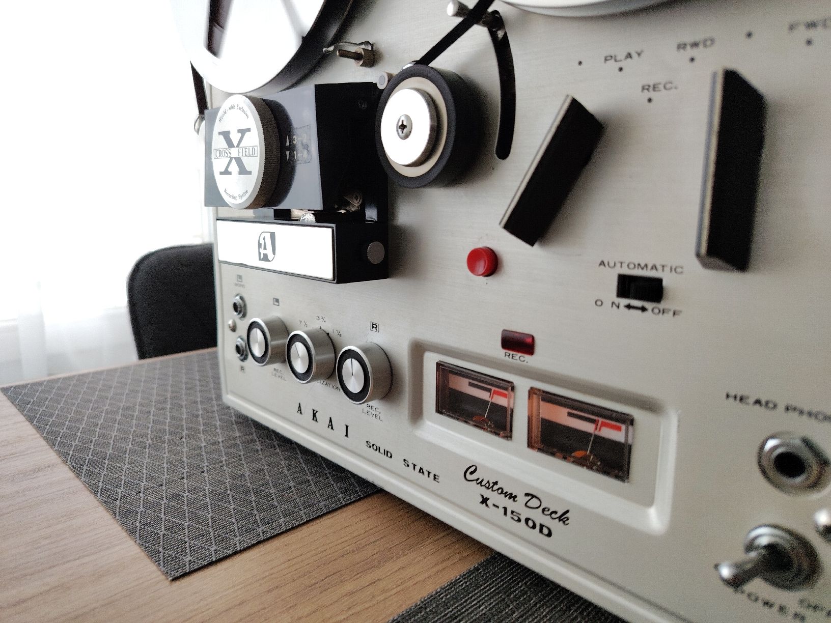Akai Bandmaschinen: Akai X150 Band Machine. Überholt – Gebraucht aus Flawil von Vintage1_Quality 1