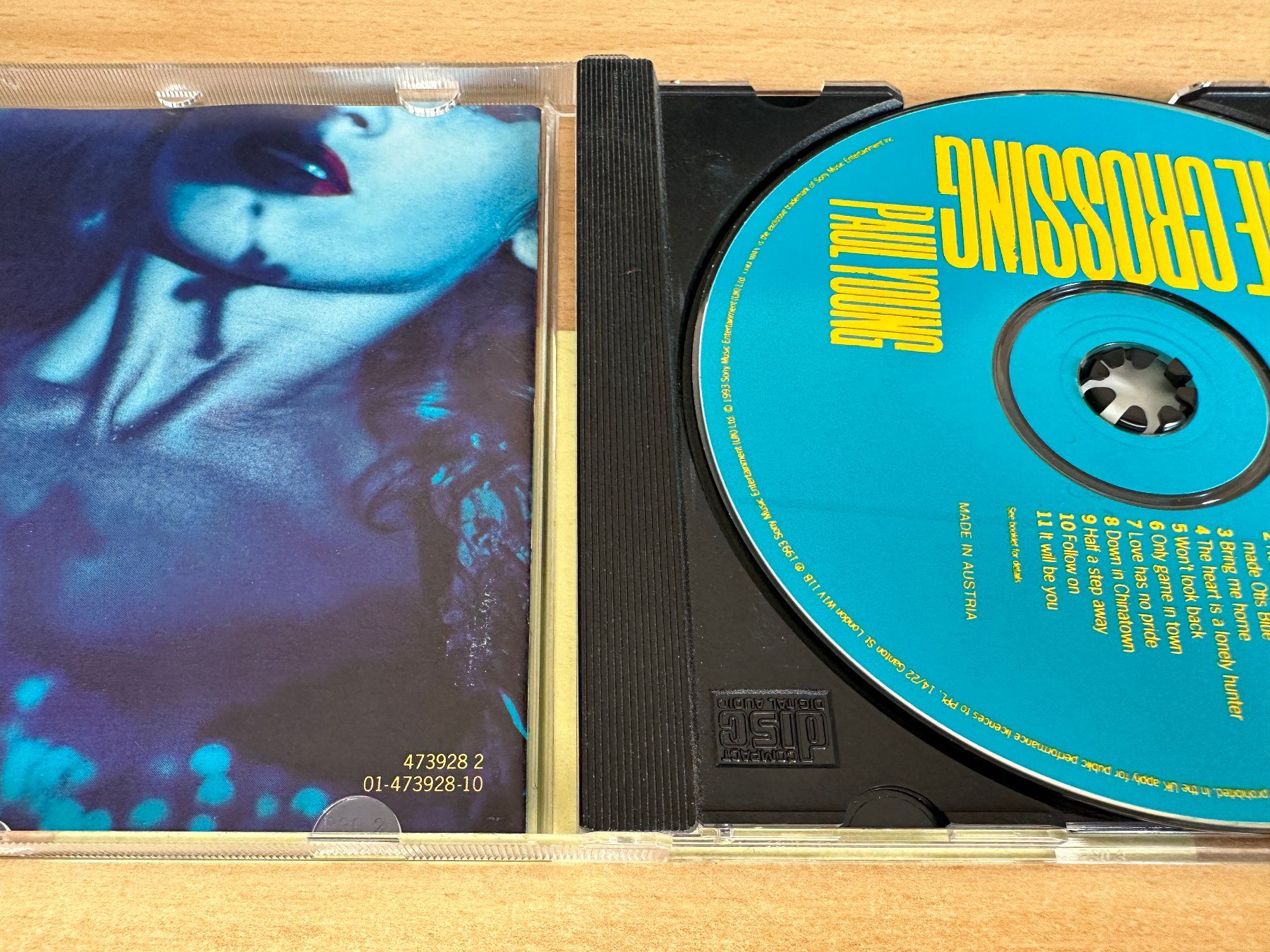 CD: Paul Young – The Crossing – Usato da Rikon im Tösstal venduto da Alpenmutz 2