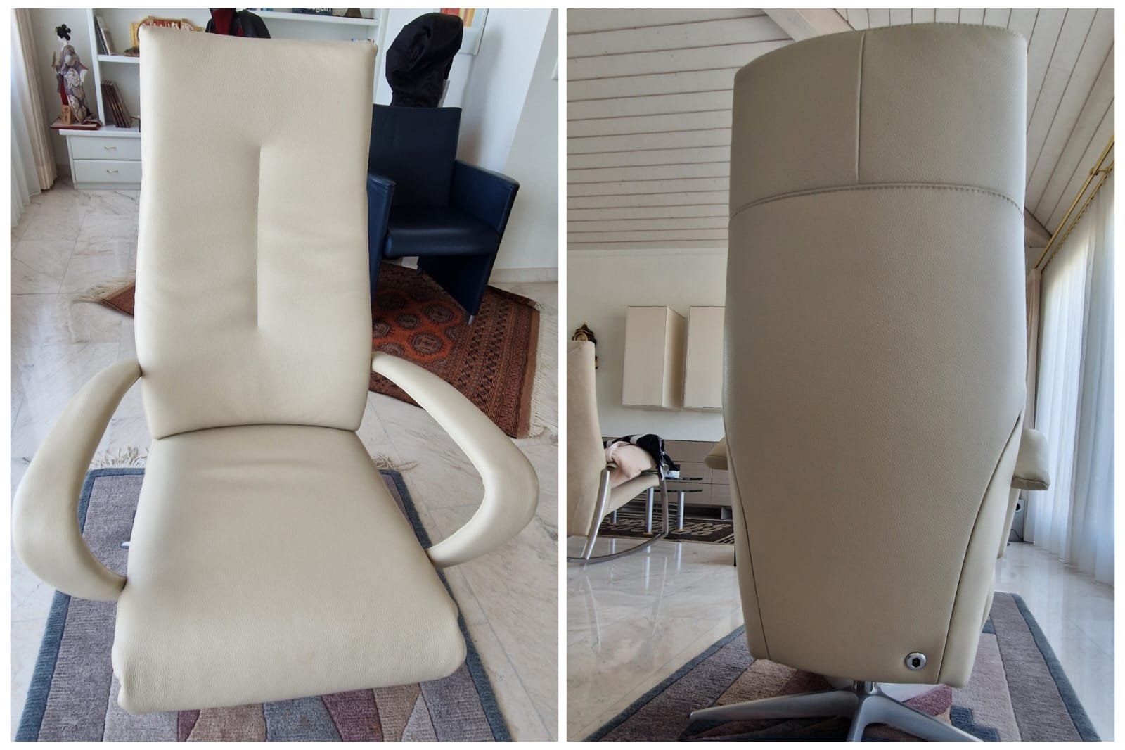 Poltrone: Relax-Sessel, Leder, elektrisch verstellbar – Usato da Vaduz venduto da Happy48 1