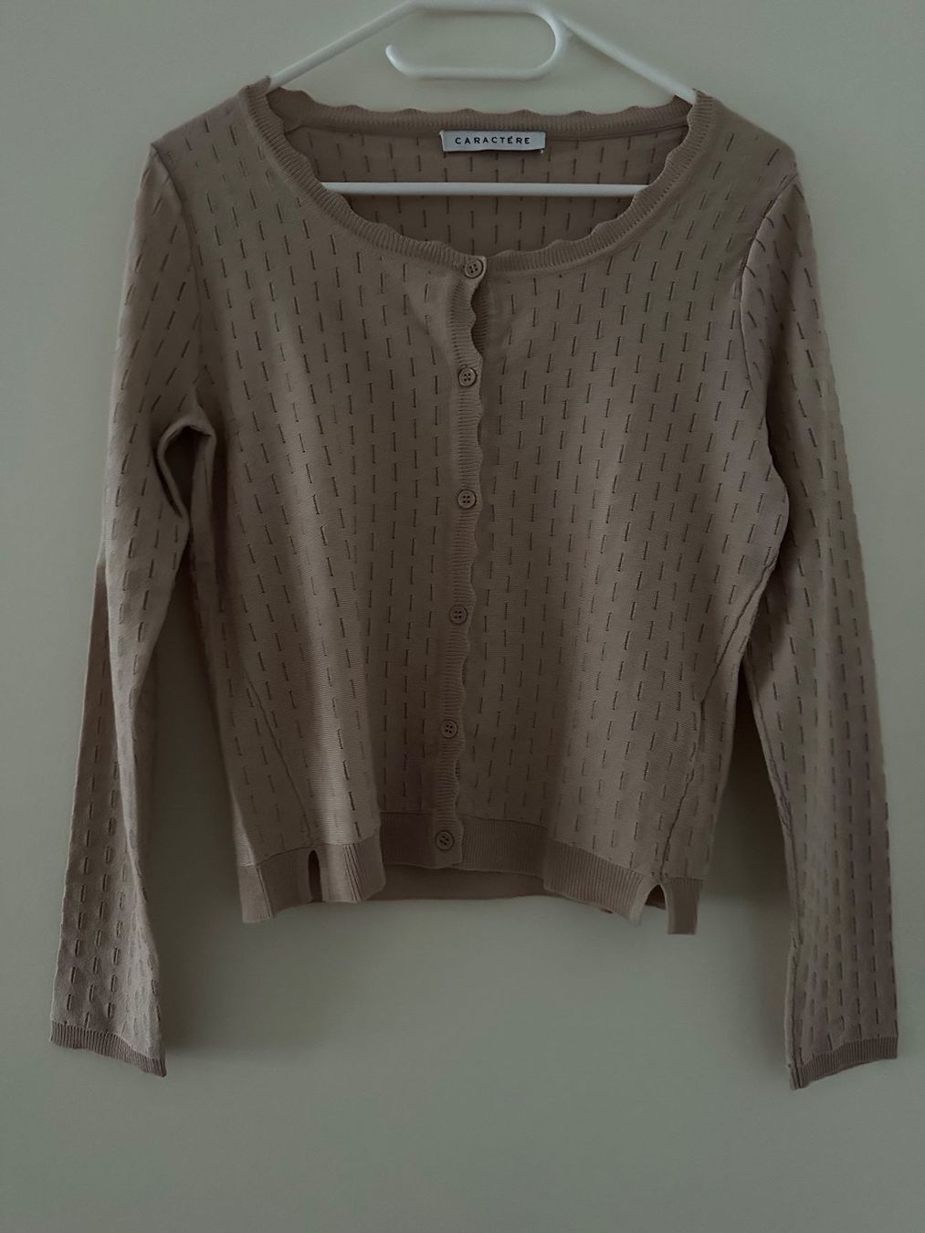 Kleider: Caractère Kleid mit Cardigan hautfarben – Gebraucht aus Trimbach von Goldchild_8 2