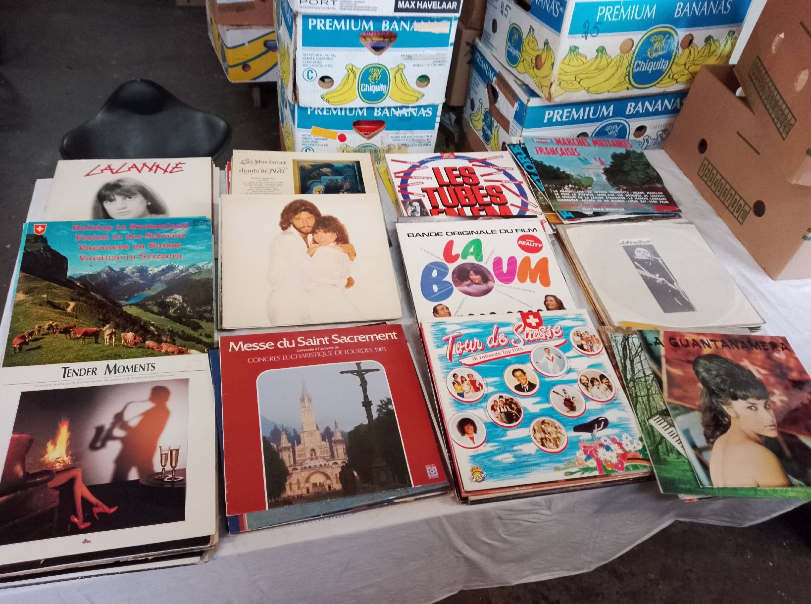 Dischi in vinile: lot de +600 vinyles – Difettoso da saillon venduto da Lamateur 3