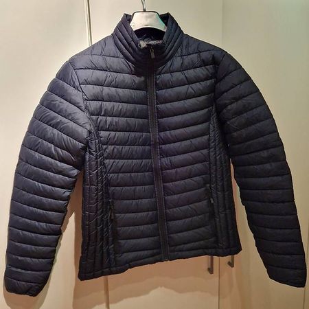 Wattierte Herrenjacke mit Gilet, Reissverschluss und Taschen