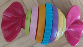 Kinder Spielzeug Bonbon Farbringe Drehspiel gut erhalten