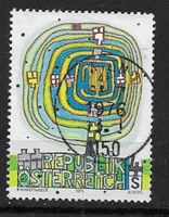 Österreich 1975: Gemälde von Friedensreich Hundertwasser
