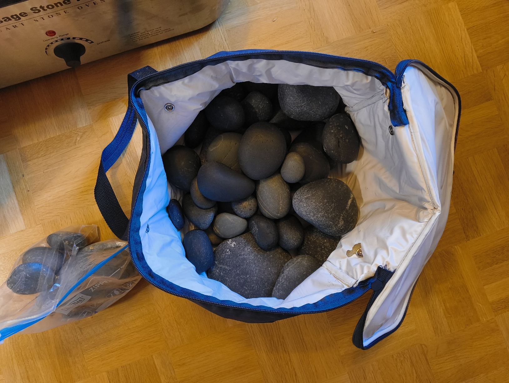 Dispositivi per massaggi: Hot-Stone-Gerät und Steine – Usato da Winikon venduto da babusch_66 4